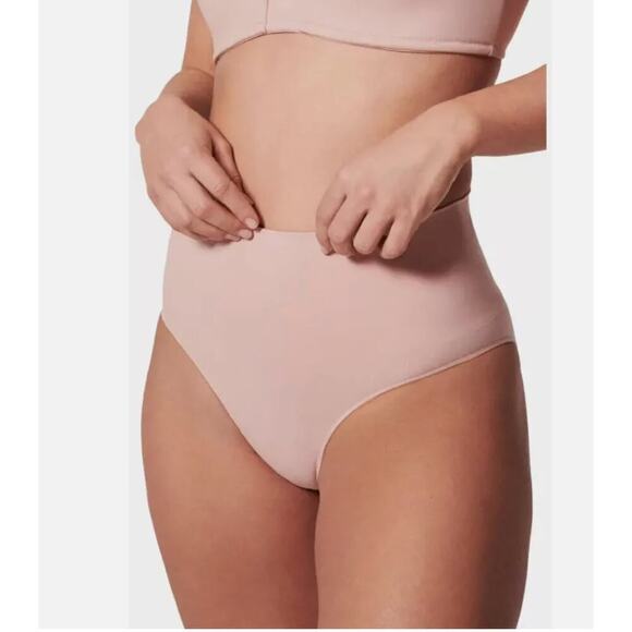 SPANX Other - New SPANX Vintage Rose Everyday Shaping Panties Brief Women's Size L